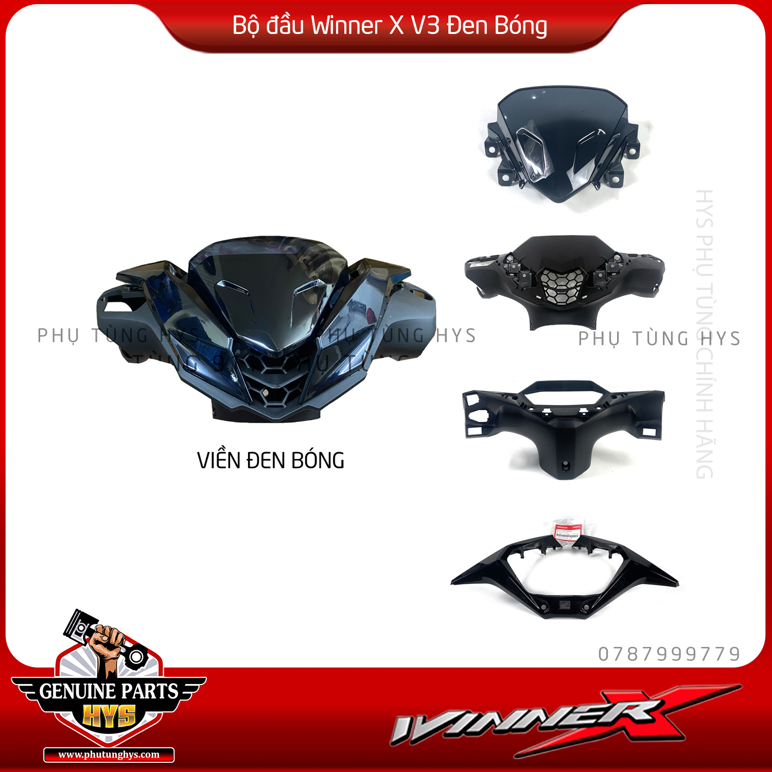 BỘ ĐẦU WINNER X V3 LẮP CHO V2