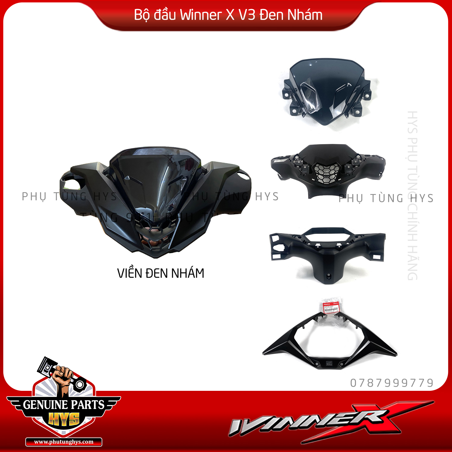 BỘ ĐẦU WINNER X V3 LẮP CHO V2