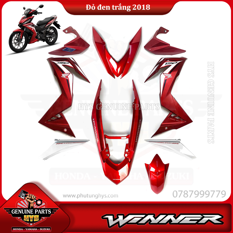 DÀN ÁO WINNER V1 ĐỎ ĐEN TRẮNG 2018