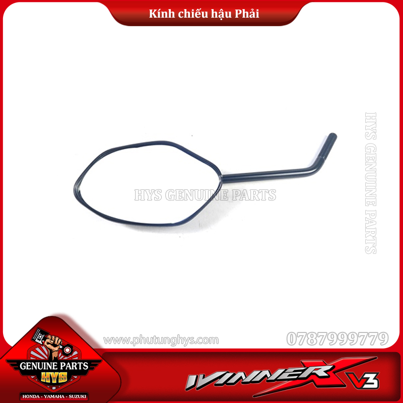 KÍNH CHIẾU HẬU WINNER X V1 V2 V3 PHẢI