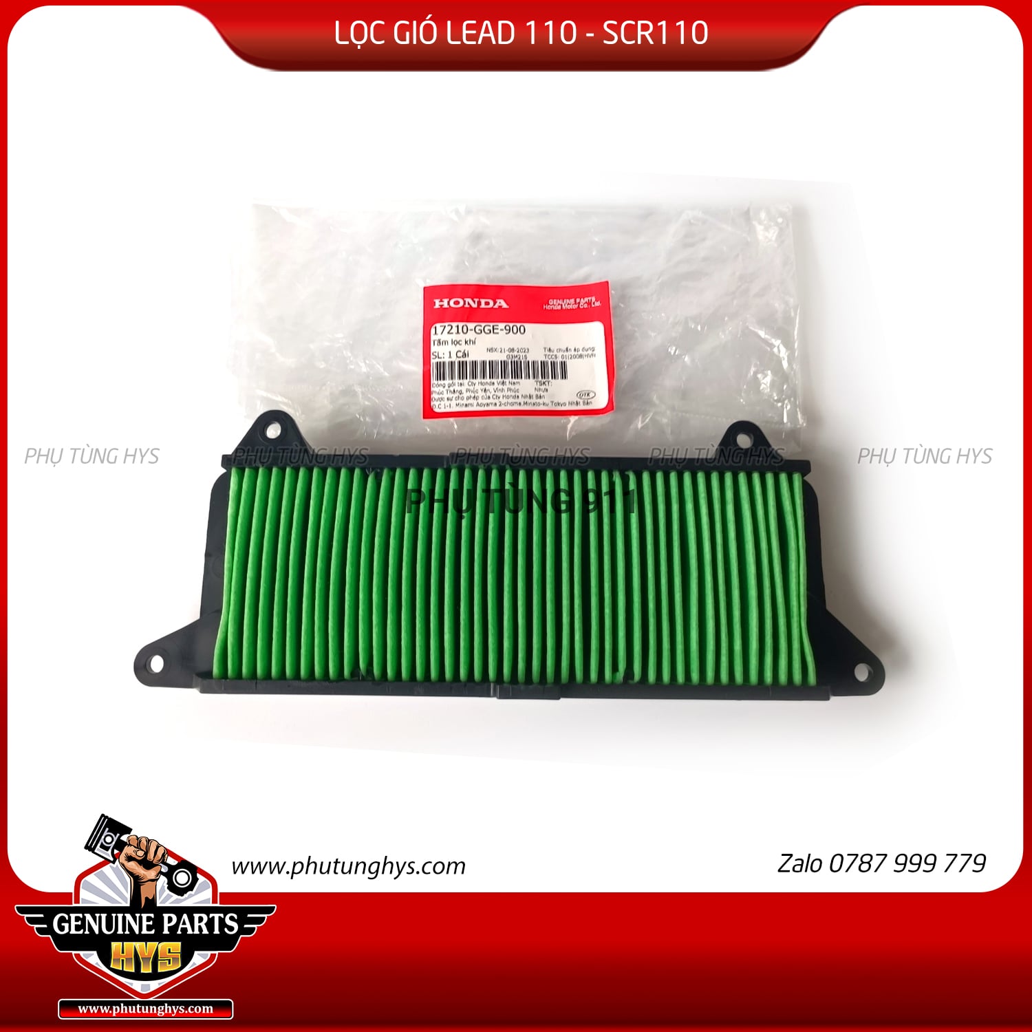 LỌC GIÓ LEAD 110 - SCR