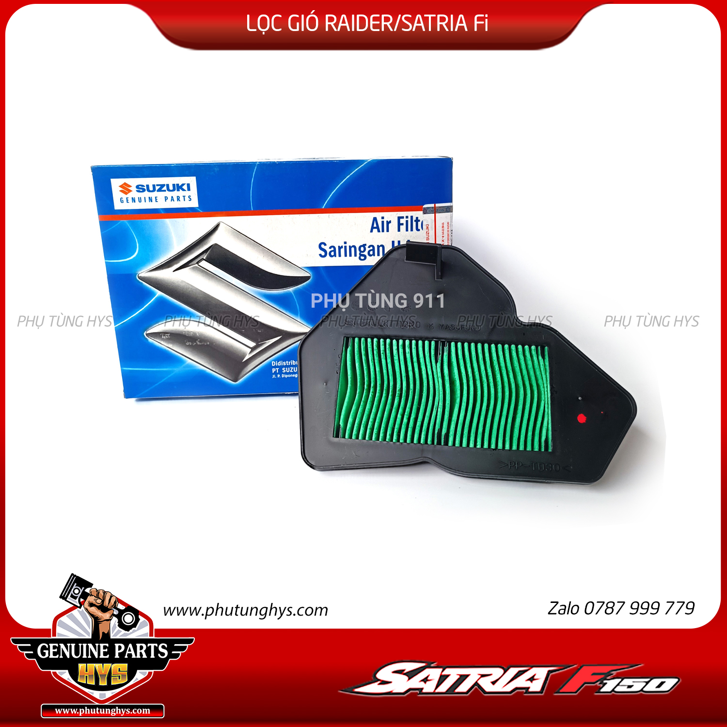 LỌC GIÓ RAIDER/SATRIA FI