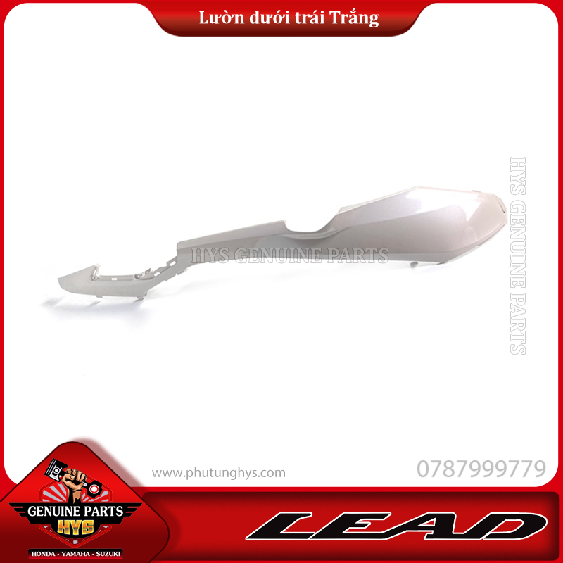LƯỜN DƯỚI LEAD 125 TRÁI XÁM KEM