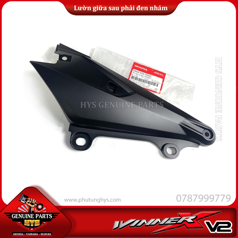 LƯỜN GIỮA PHÍA SAU WINNER X V2 PHẢI ĐEN NHÁM