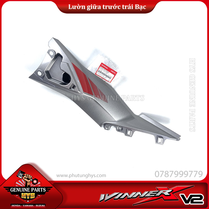 LƯỜN GIỮA PHÍA TRƯỚC WINNER X V2 TRÁI BẠC (BẢN ĐỎ BẠC ĐEN 2019)