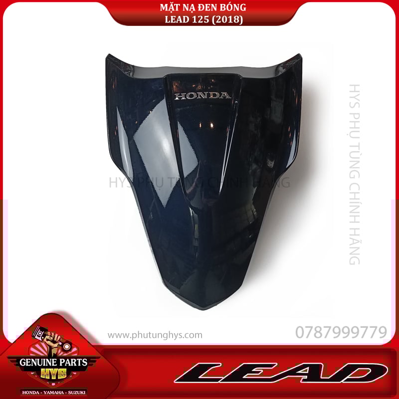 MẶT NẠ LEAD 125 2018 ĐEN BÓNG