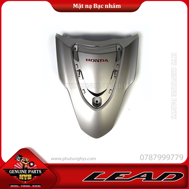 MẶT NẠ LEAD 125 BẠC NHÁM