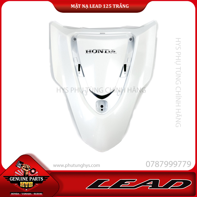 MẶT NẠ LEAD 125 K2T TRẮNG