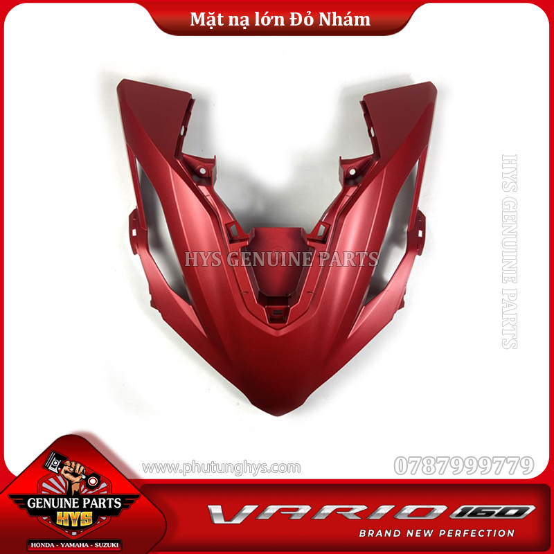 MẶT NẠ LỚN VARIO 160 CLICK 160 K2S ĐỎ NHÁM