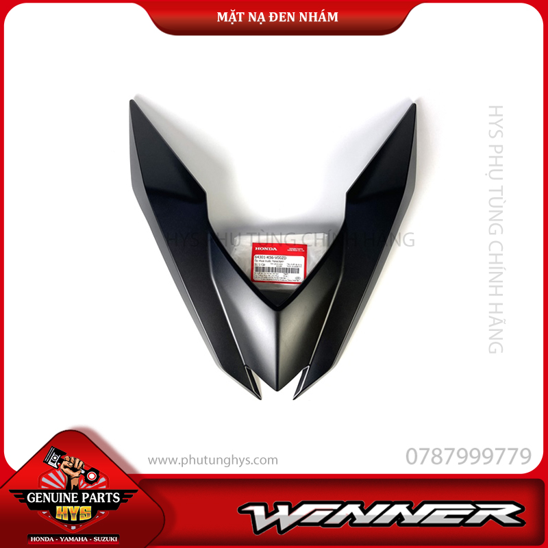 MẶT NẠ TRƯỚC WINNER V1 ĐEN NHÁM