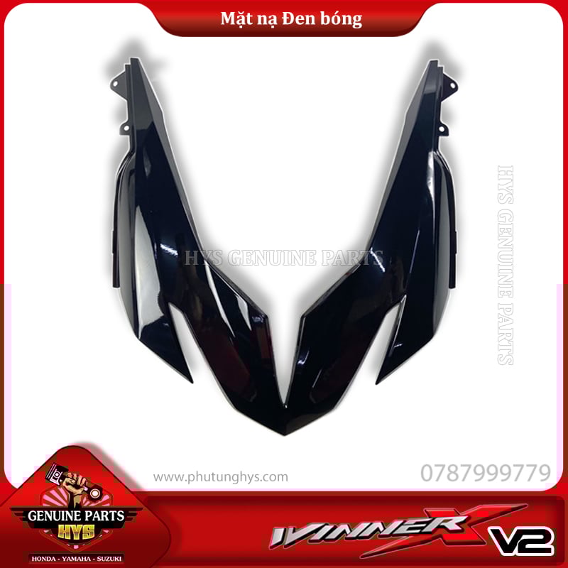 MẶT NẠ TRƯỚC WINNER X V2 ĐEN (BẢN ĐEN BÓNG 2020) (BẢN ĐEN ĐỎ XÁM 2021)