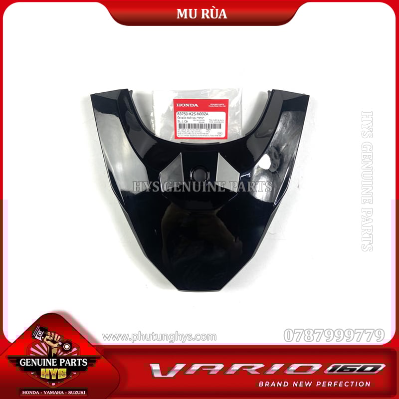 MU RÙA VARIO 160 CLICK 160 K2S ĐEN BÓNG