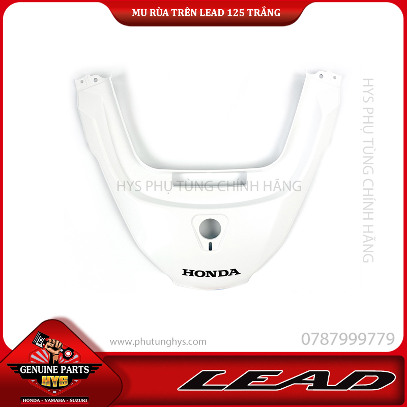 MU RÙA LEAD 125 K2T TRẮNG (MIẾNG TRÊN)
