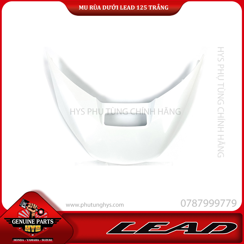 MU RÙA LEAD 125 TRẮNG (MIẾNG DƯỚI)