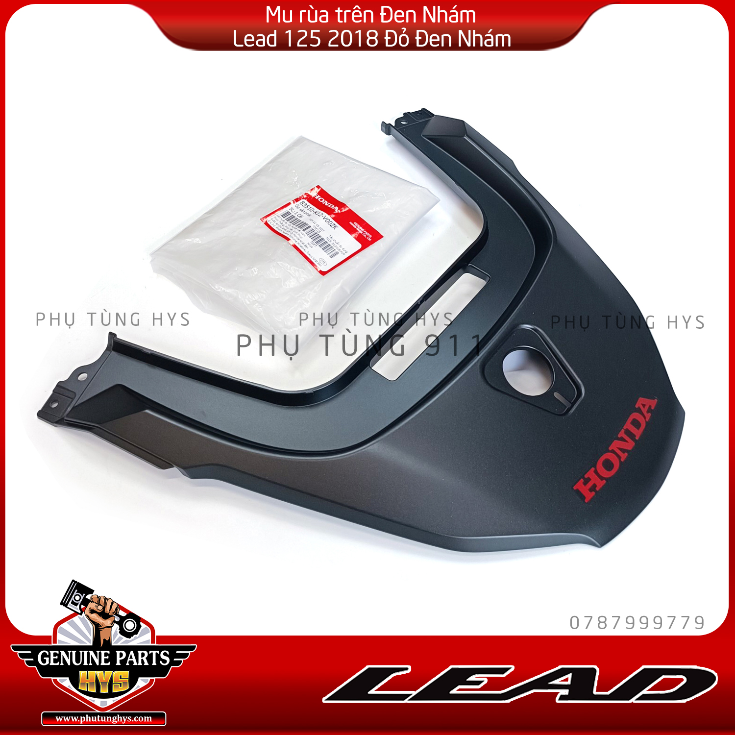 DÀN ÁO LEAD 125 2VAL ĐỎ ĐEN NHÁM KỈ NIỆM 10 NĂM (2018 - 2022) 16 MÓN