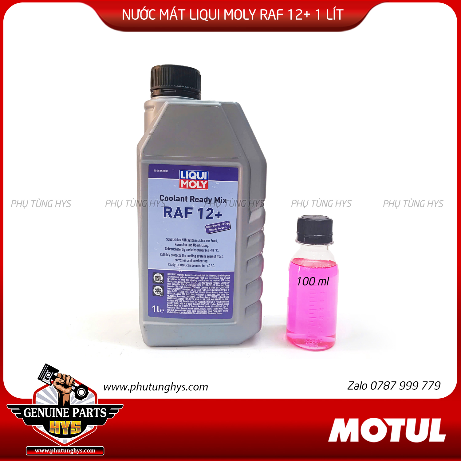 NƯỚC MÁT LIQUI MOLY RAF 12+ 1LÍT