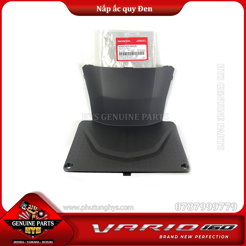 NẮP ẮC QUY VARIO 160 CLICK 160 K2S ĐEN