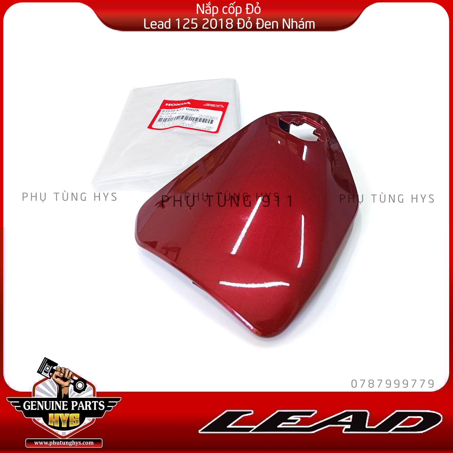 DÀN ÁO LEAD 125 2VAL ĐỎ ĐEN NHÁM KỈ NIỆM 10 NĂM (2018 - 2022) 16 MÓN