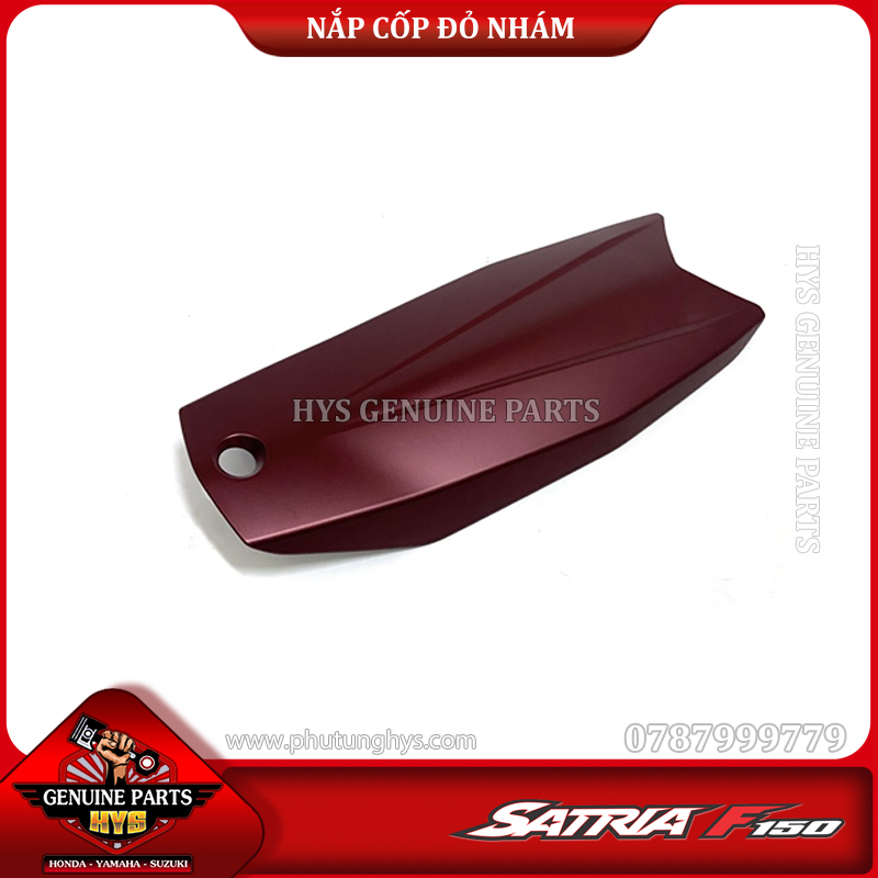 NẮP CỐP SATRIA FI ĐỎ NHÁM