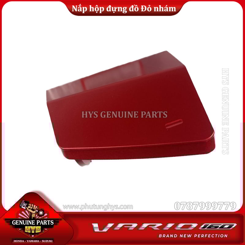 NẮP HỘP ĐỰNG ĐỒ TRƯỚC VARIO 160 CLICK 160 K2S ĐỎ NHÁM