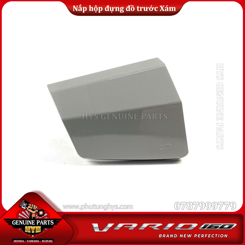 NẮP HỘP ĐỰNG ĐỒ TRƯỚC VARIO 160 CLICK 160 K2S XÁM