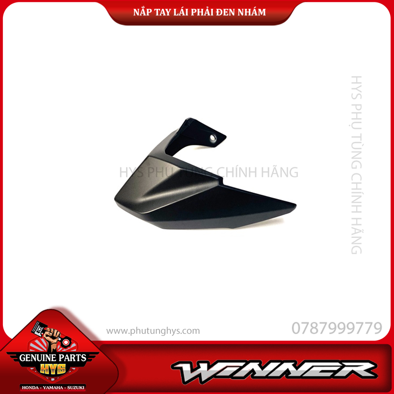 NẮP TRÊN TAY LÁI WINNER V1 TRÁI ĐEN NHÁM