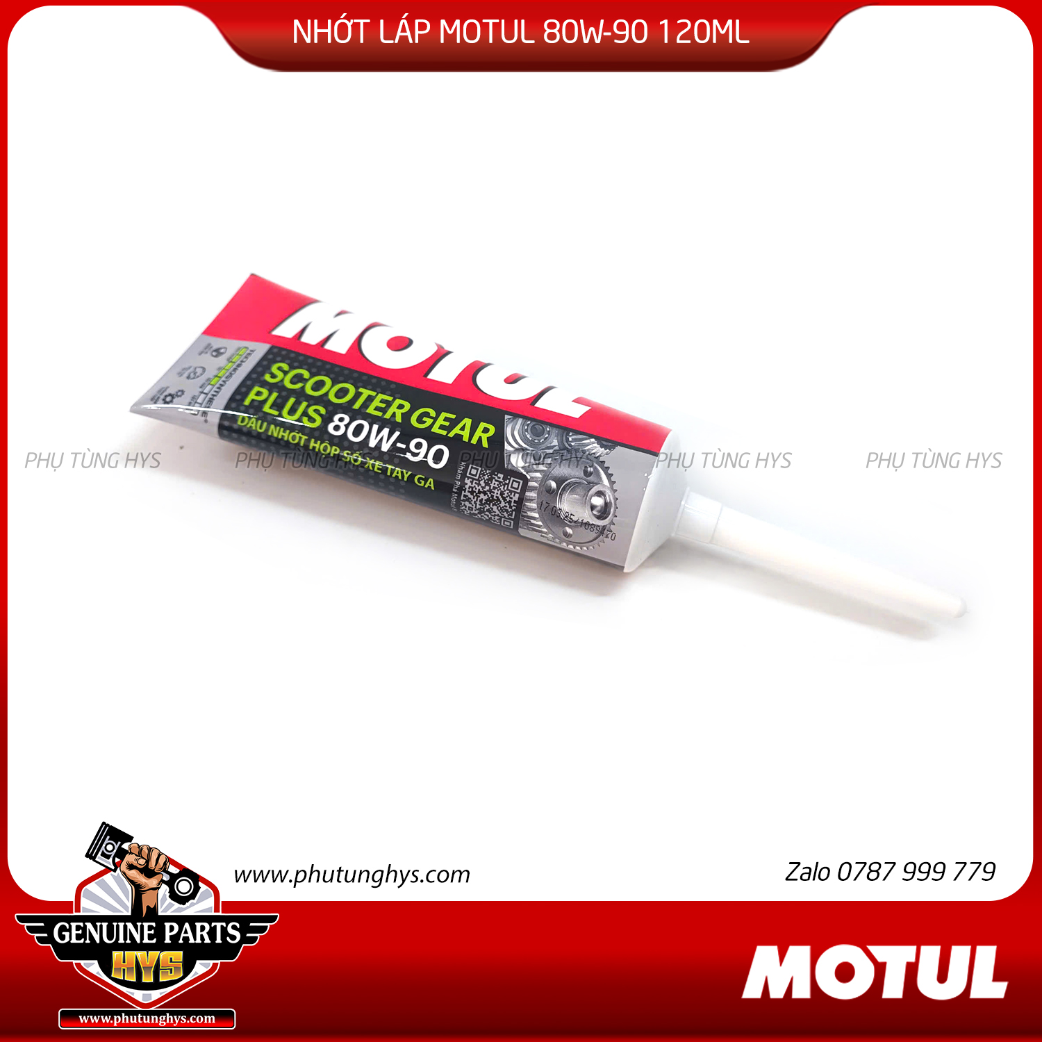 NHỚT LÁP MOTUL SCOOTER GEAR PLUS 80W-90 120ML