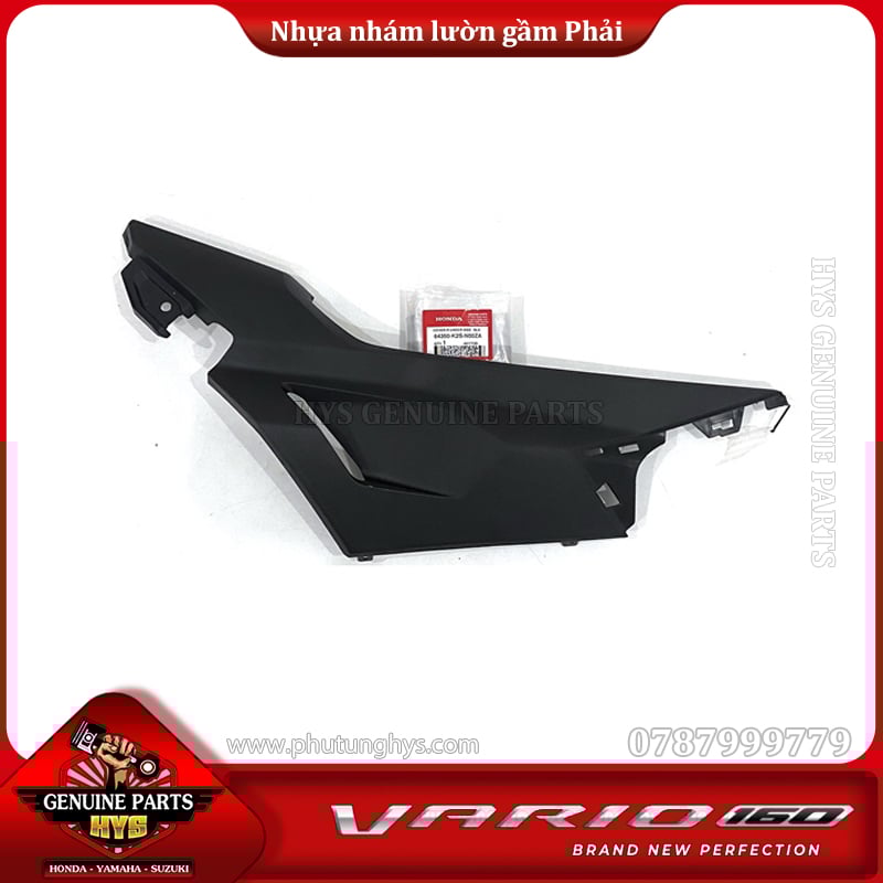 NHỰA NHÁM LƯỜN GẦM VARIO 160 CLICK 160 K2S PHẢI