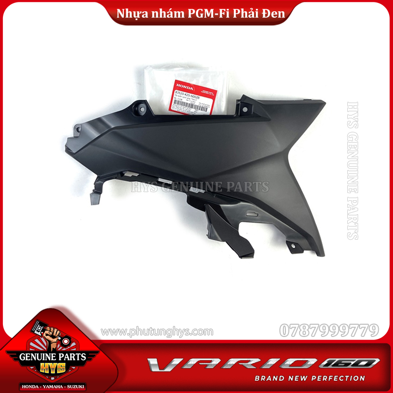 NHỰA NHÁM PGM-Fi VARIO 160 CLICK 160 K2S PHẢI ĐEN