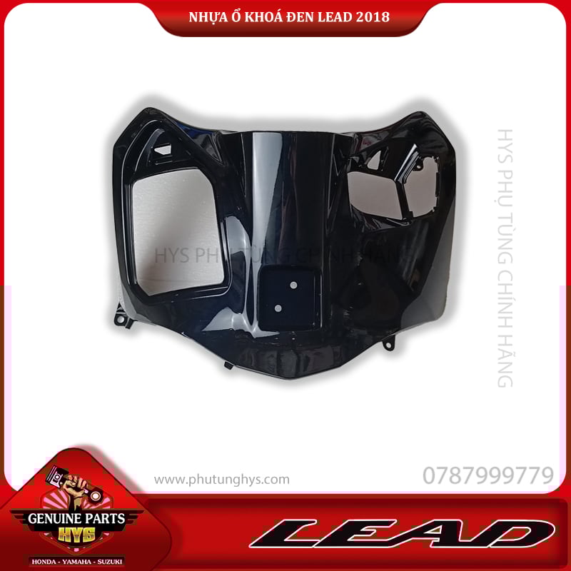 NHỰA Ổ KHÓA LEAD 125 2018 ĐEN BÓNG