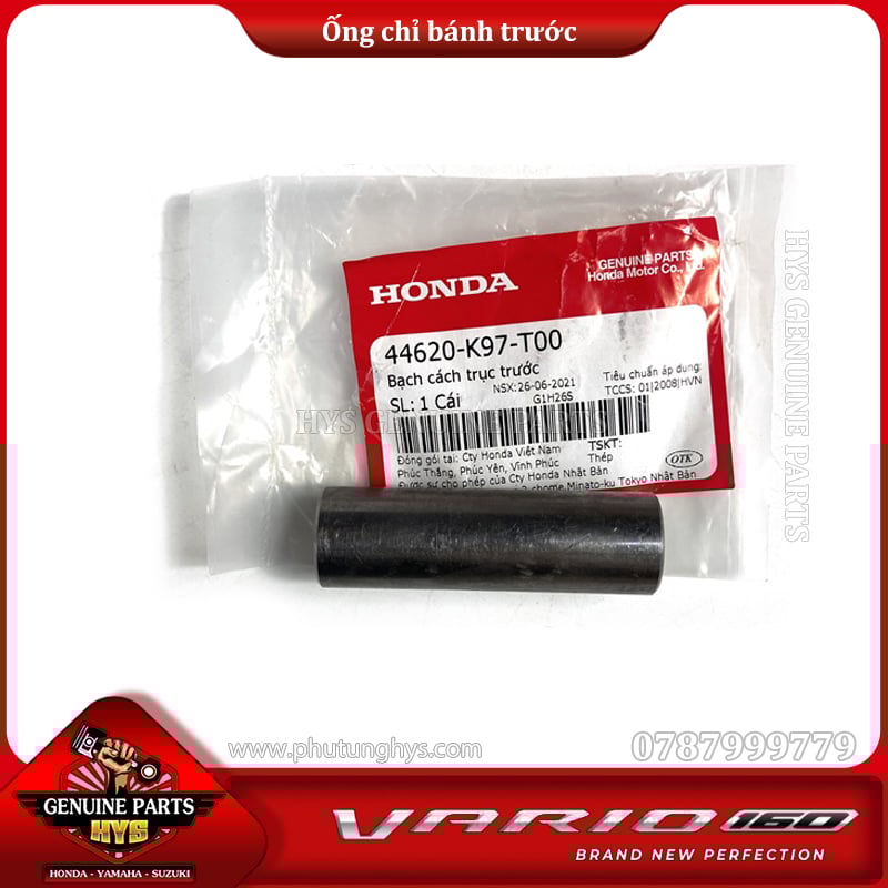 ỐNG CHỈ BÁNH TRƯỚC VARIO 160 CLICK 160 K2S PCX 150