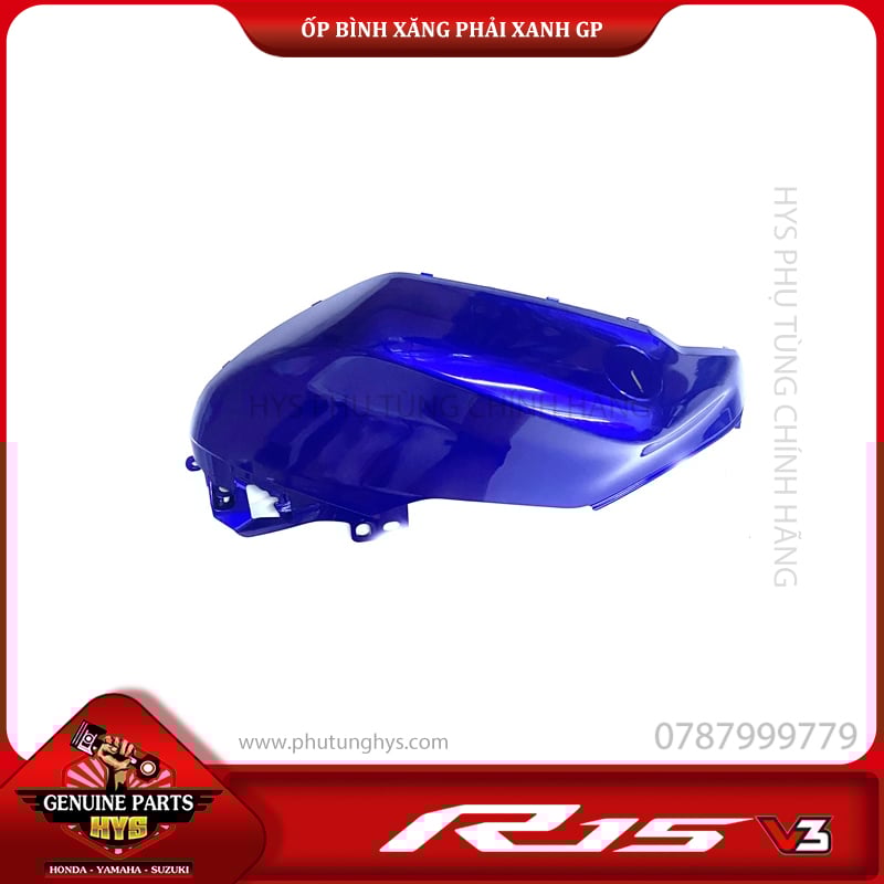ỐP BÌNH XĂNG R15 V3 PHẢI XANH GP