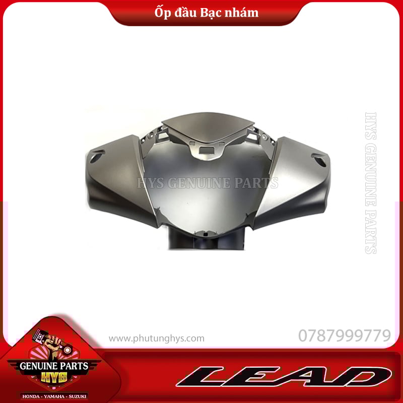 ỐP ĐẦU LEAD 125 BẠC NHÁM