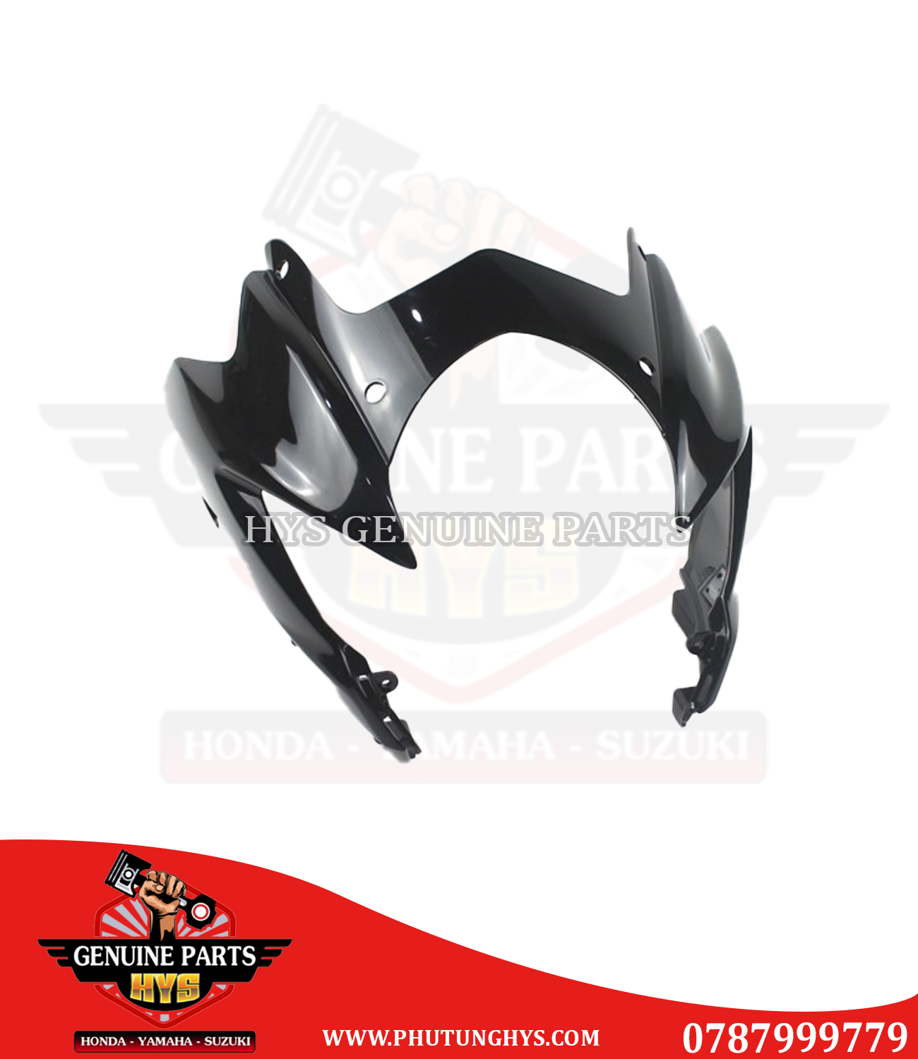 ỐP ĐẦU SATRIA K9 ĐEN