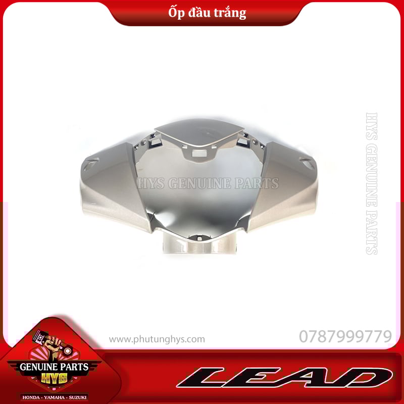 ỐP ĐẦU LEAD 125 XÁM KEM