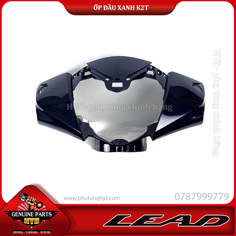 ỐP ĐẦU LEAD 125 XANH