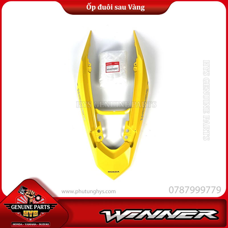 ỐP ĐUÔI SAU WINNER V1 VÀNG (BẢN VÀNG ĐEN 2017)