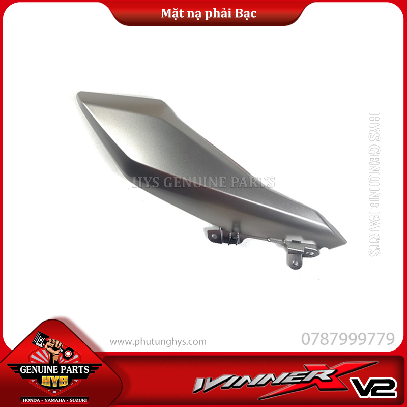 MẶT NẠ PHẢI BẠC WINNER X V2 (BẢN BẠC ĐỎ ĐEN 2019)