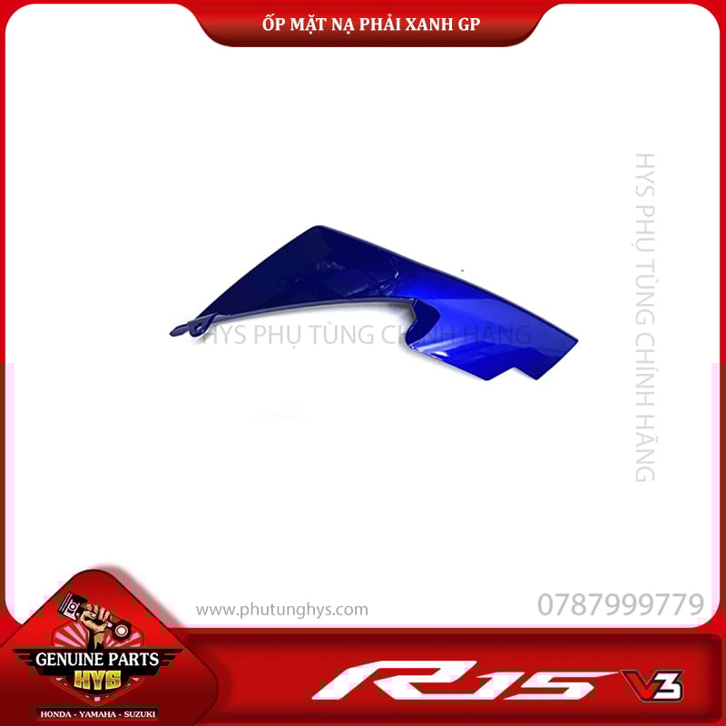 ỐP MẶT NẠ R15 V3 PHẢI XANH GP