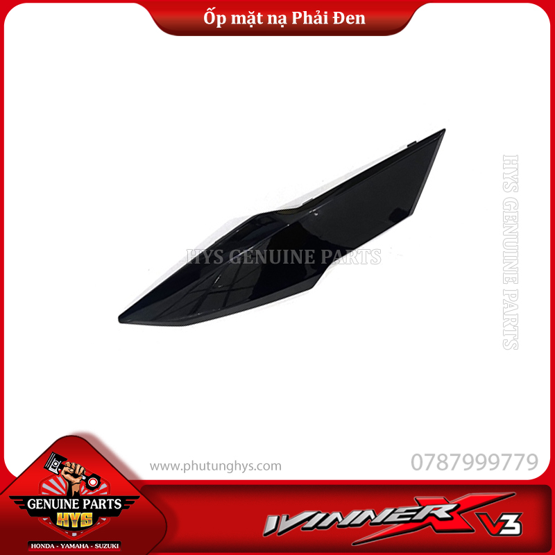 ỐP MẶT NẠ TRƯỚC WINNER X V3 PHẢI ĐEN