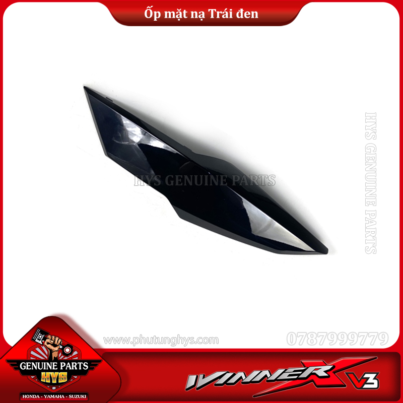 ỐP MẶT NẠ TRƯỚC WINNER X V3 TRÁI ĐEN (BẢN ĐEN 2022)