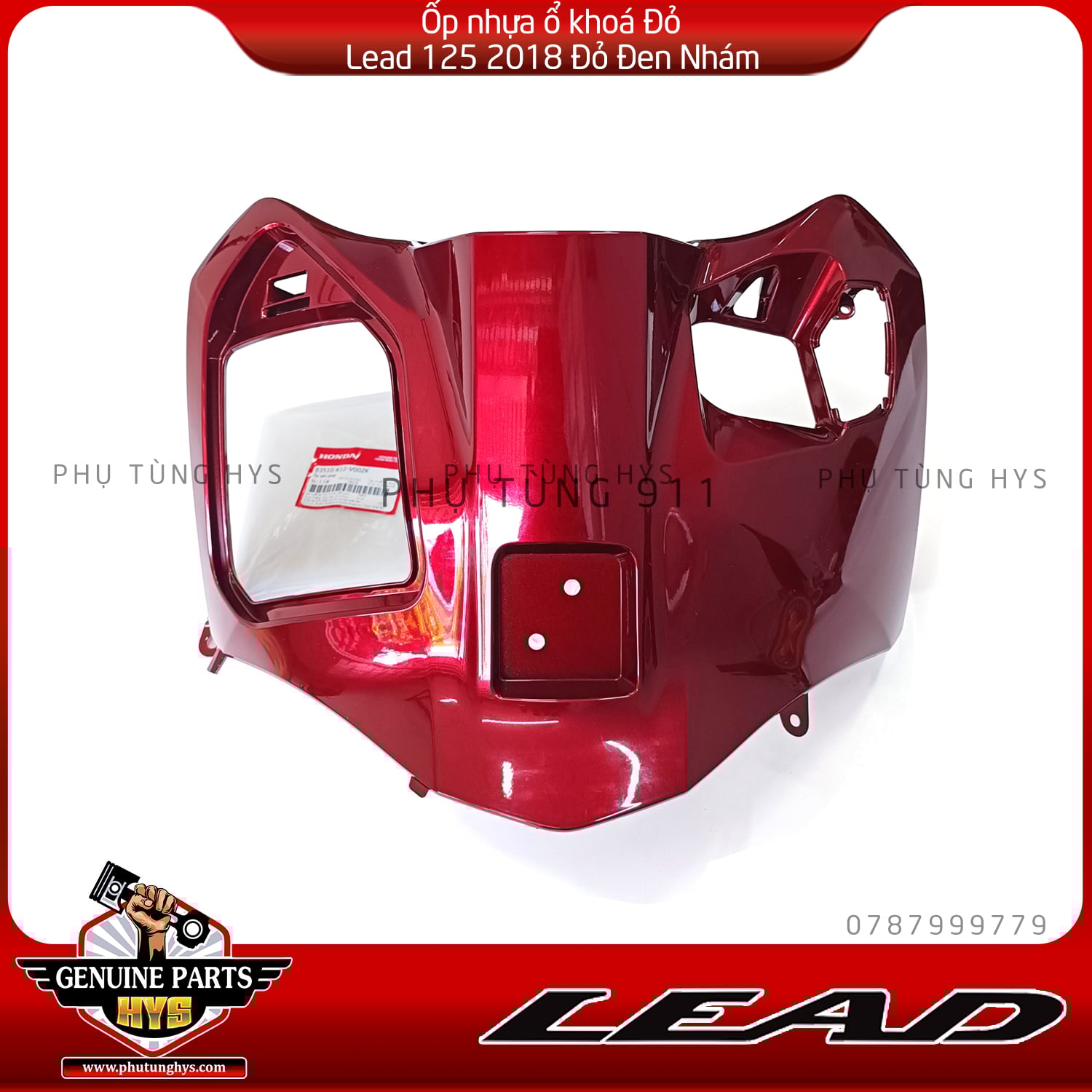 DÀN ÁO LEAD 125 2VAL ĐỎ ĐEN NHÁM KỈ NIỆM 10 NĂM (2018 - 2022) 16 MÓN