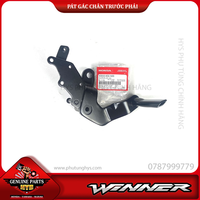 PÁT GÁC CHÂN TRƯỚC WINNER V1 SONIC PHẢI