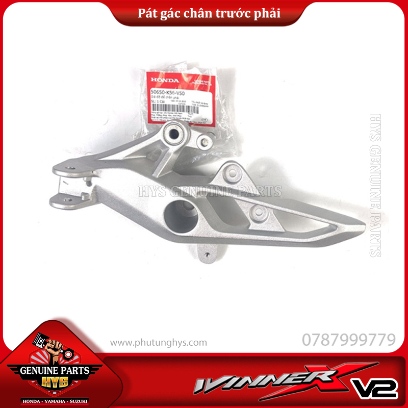 PÁT GÁC CHÂN TRƯỚC WINNER X V2 V3 PHẢI