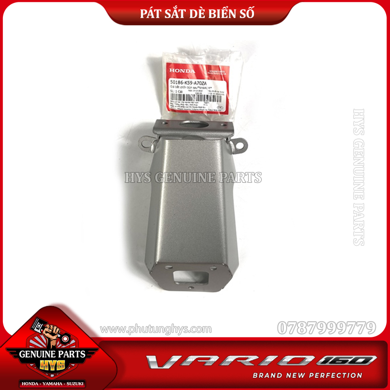 PÁT SẮT DÈ BIỂN SỐ VARIO 160 CLICK 160 K2S VARIO 2018