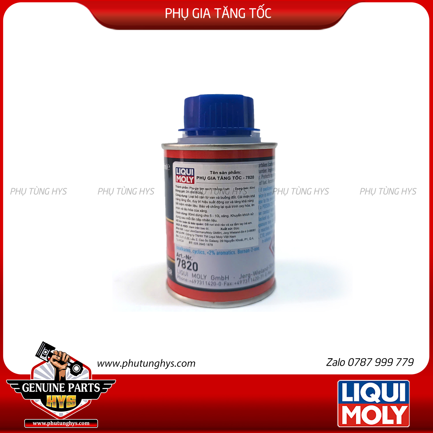 PHỤ GIA TĂNG TỐC LIQUI MOLY 80ML
