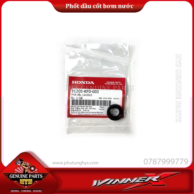 PHỐT DẦU BƠM NƯỚC WINNER X V1 V2 V3 SONIC CBR