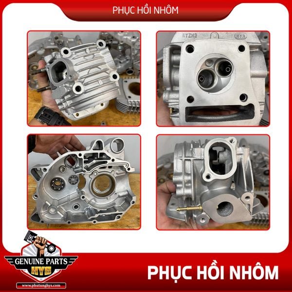 PHỤC HỒI NHÔM VỆ SINH LỐC MÁY