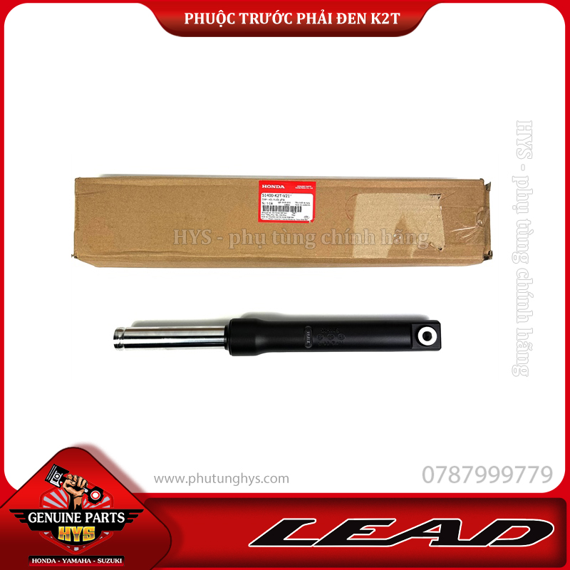 PHUỘC TRƯỚC LEAD 125 K2T PHẢI ĐEN
