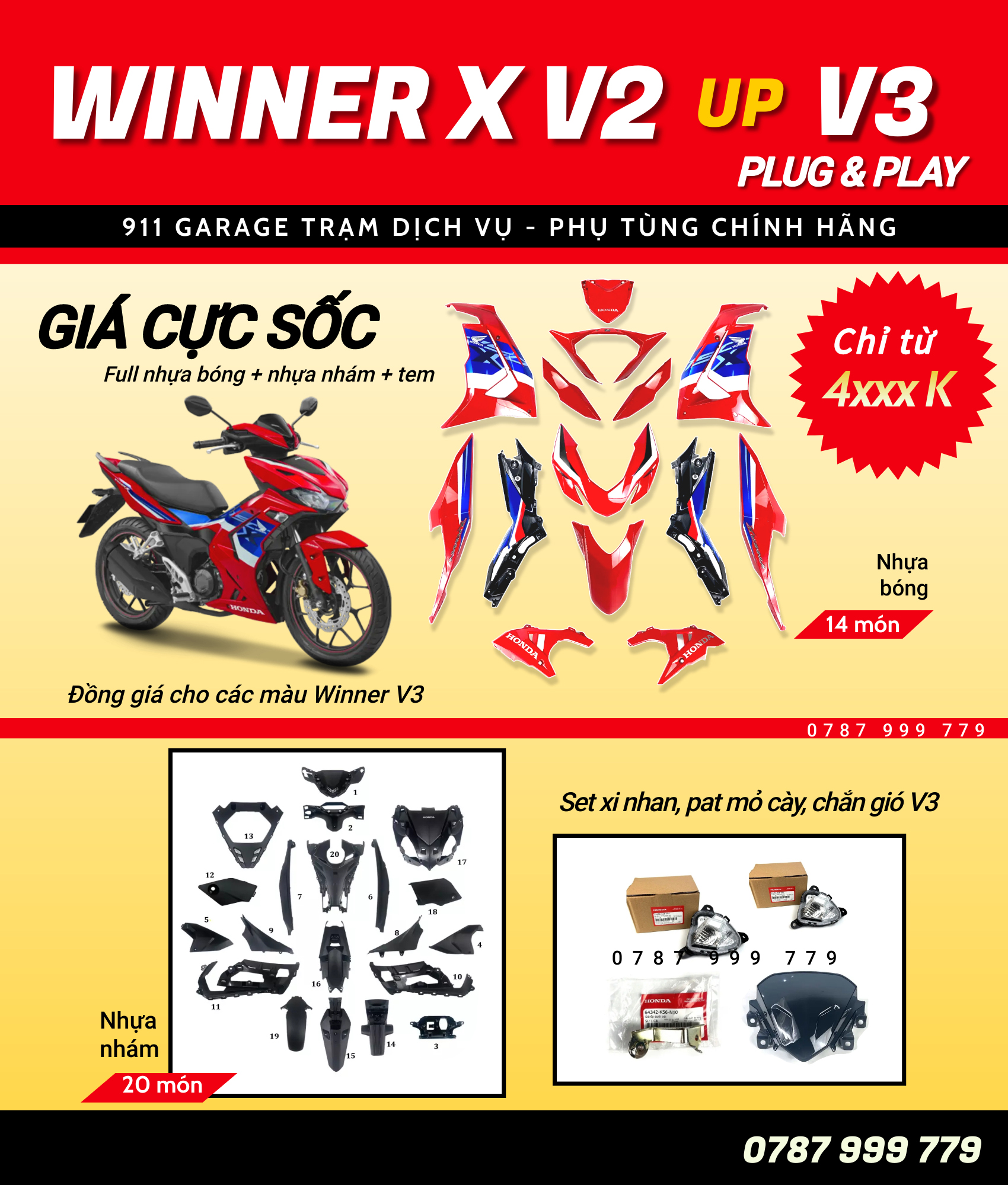 WINNER X V2 UP V3 TRỌN GÓI